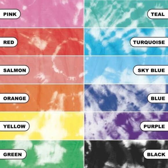 NEW Create Basics 101 pc Tie Dye Party Tub Kit - Picture 4 of 6